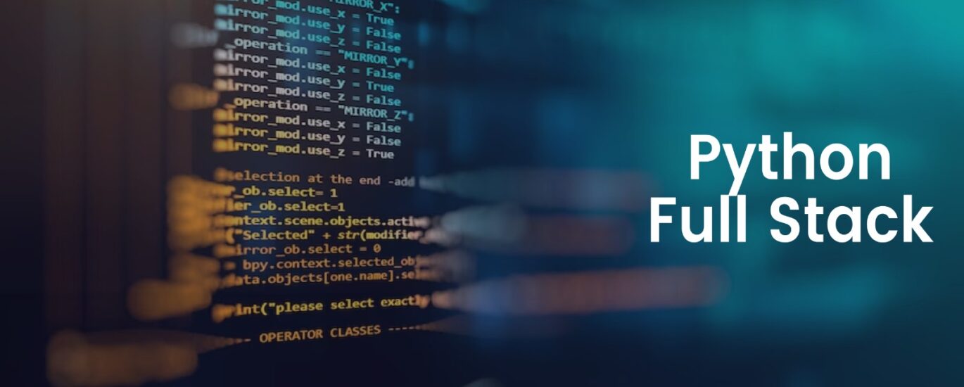 online python full stack with AI training